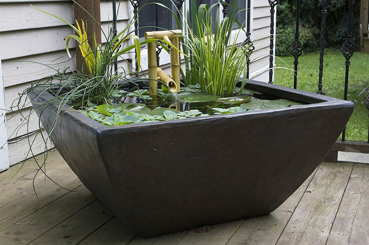Aquascape 78049 Aquatic Patio Pond - Gray Slate, 22