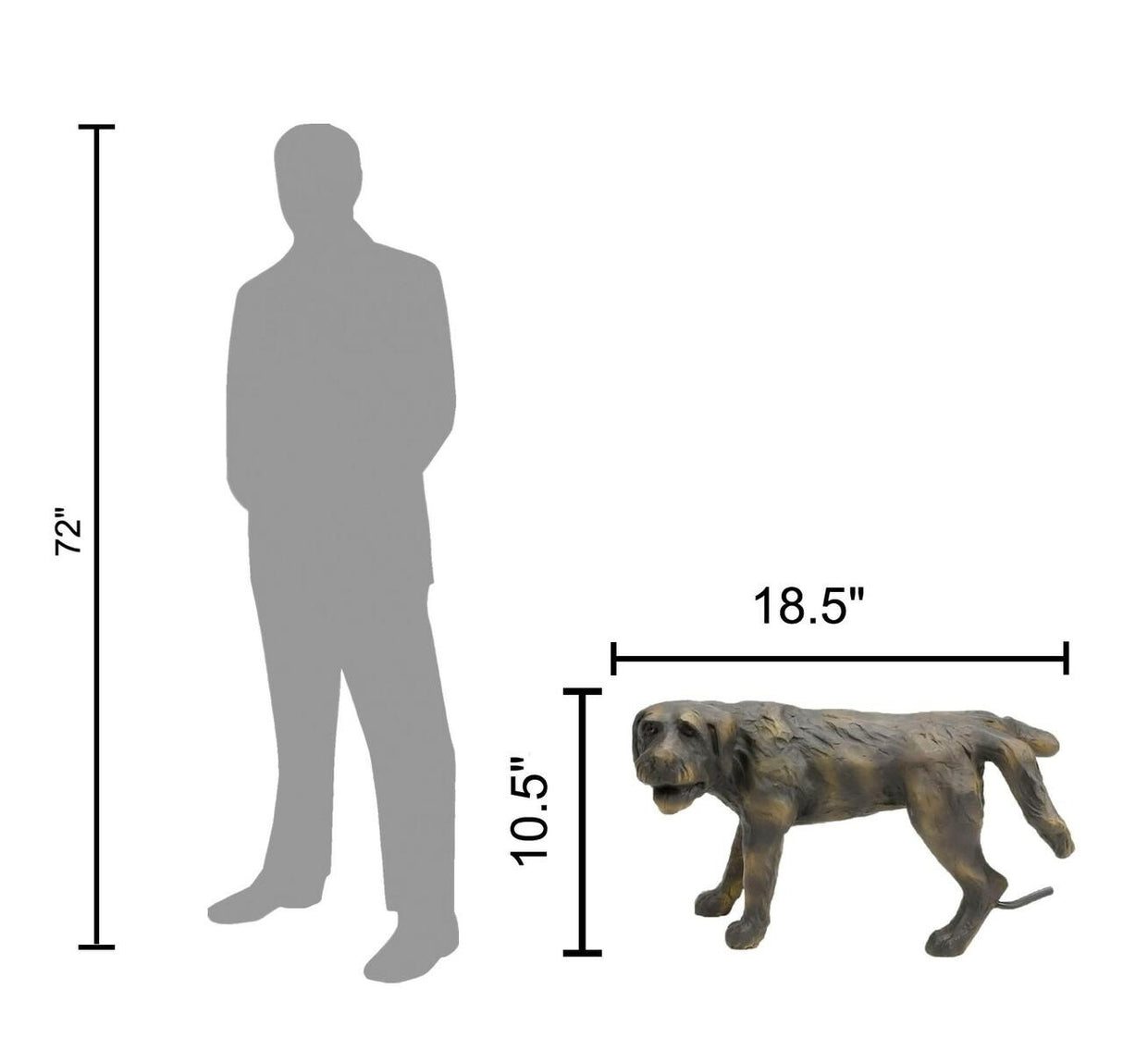 Aquascape 78310 Naughty Dog Fountain Spitter