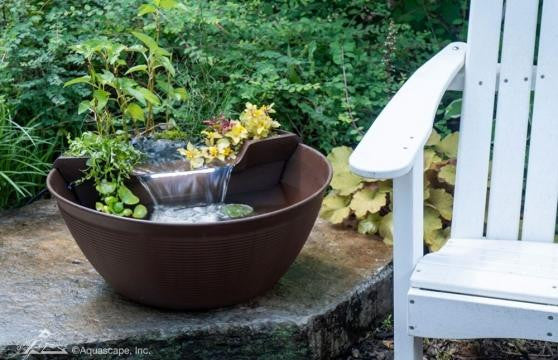 AquaGarden Mocha In Use