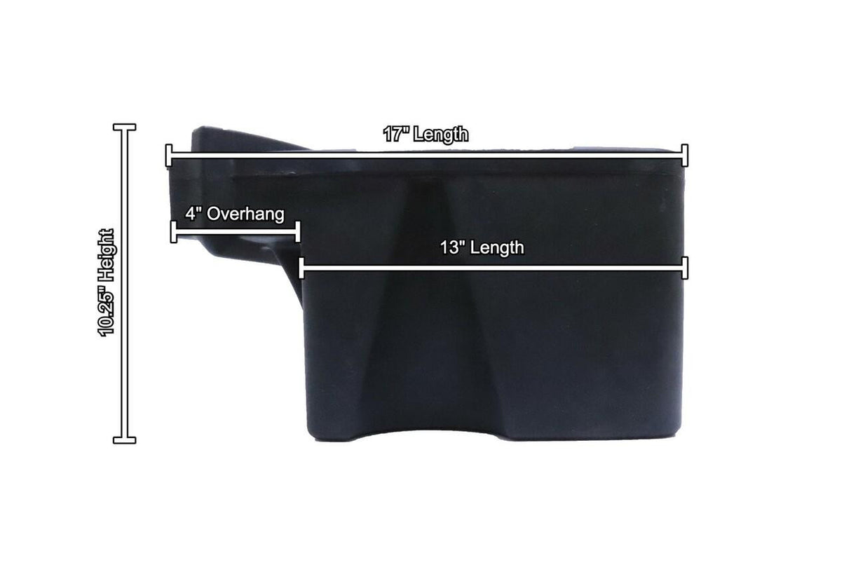 Atlantic Pro FastFalls Spillway | 19" Model Side View