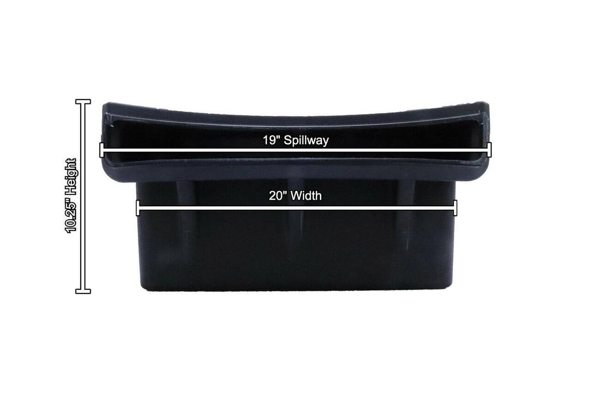 Atlantic Pro FastFalls Spillway | 19" Waterfall Width