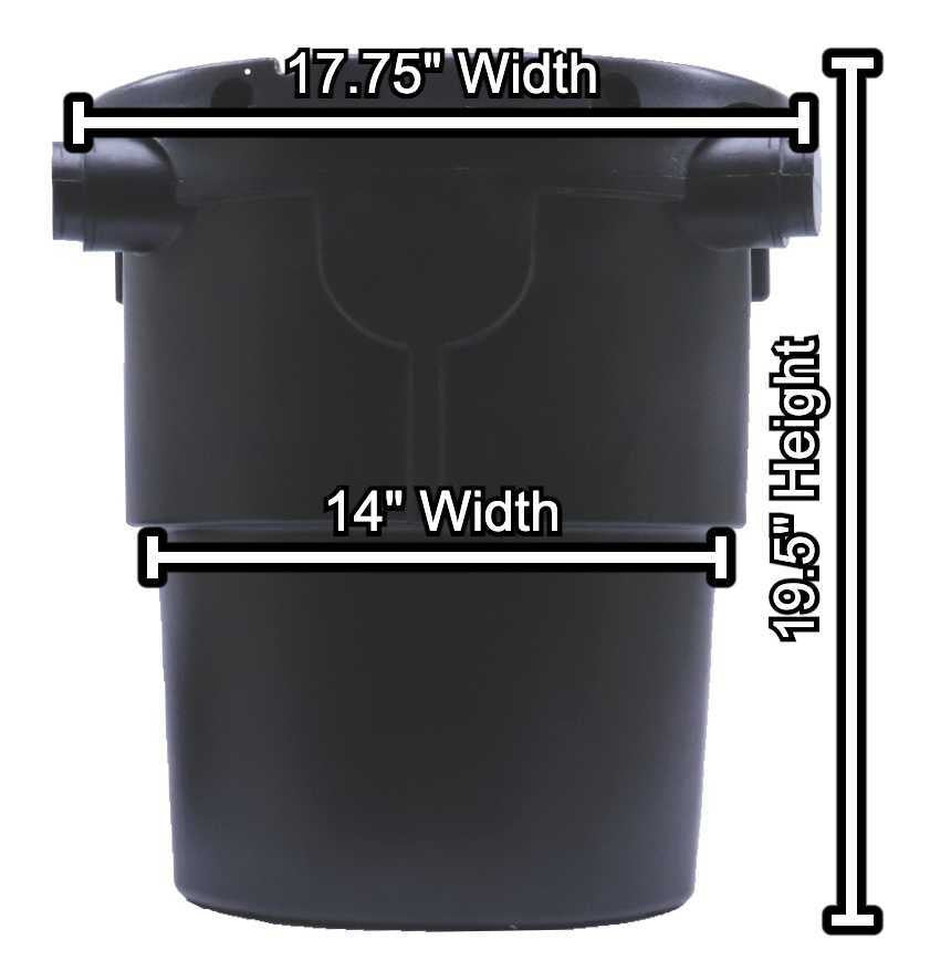 Atlantic PS3900 Oasis Pond Skimmer 6 Weir Width