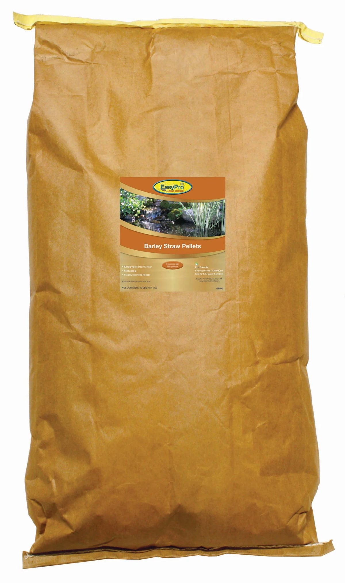 EasyPro - Barley Straw Pellets 40 lb. bulk bag - EBP40