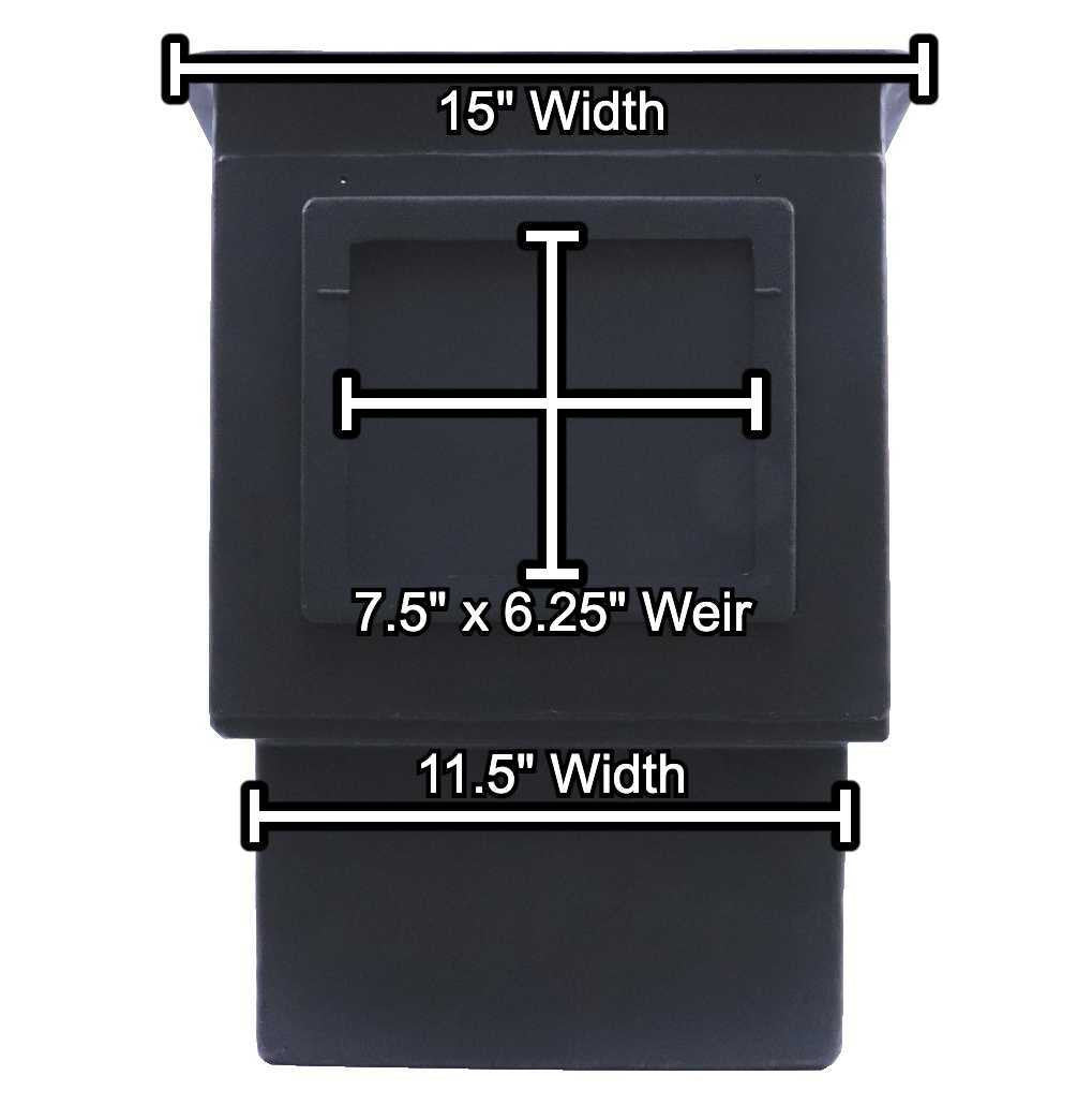 Blue Thumb Pondbuilder PB1311 Crystal Falls Skimmer w/ Natural Lid