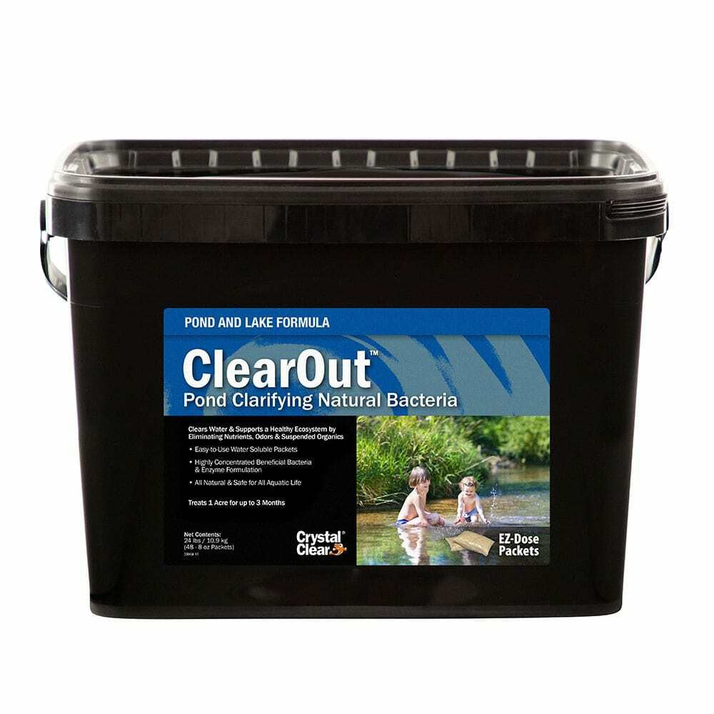 Crystal Clear CrystalClear ClearOut Beneficial Bacteria | 24 lbs.