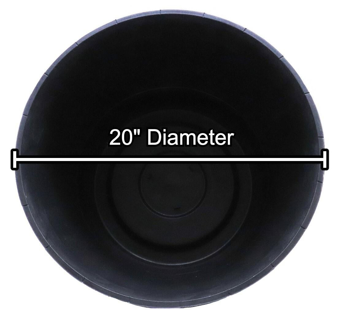 Custom Pro Faux Resin Whiskey Barrel Liner - Includes Dragonfly/Frog Pot Hangers, Red Silk Water Lily and Baby Duckling