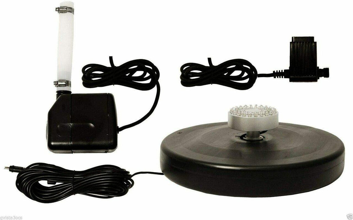 Components of custom pro Fountain Kit w/ Lights