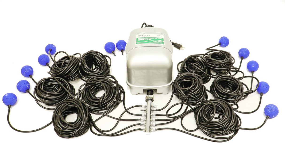 Custom Pro Pond Air Series Aerators or Summer Aeration Kit and Winter Deicer