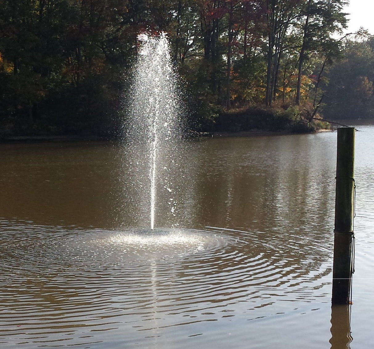 Custom Pro FT-3500 Gusher Nozzle - In Action