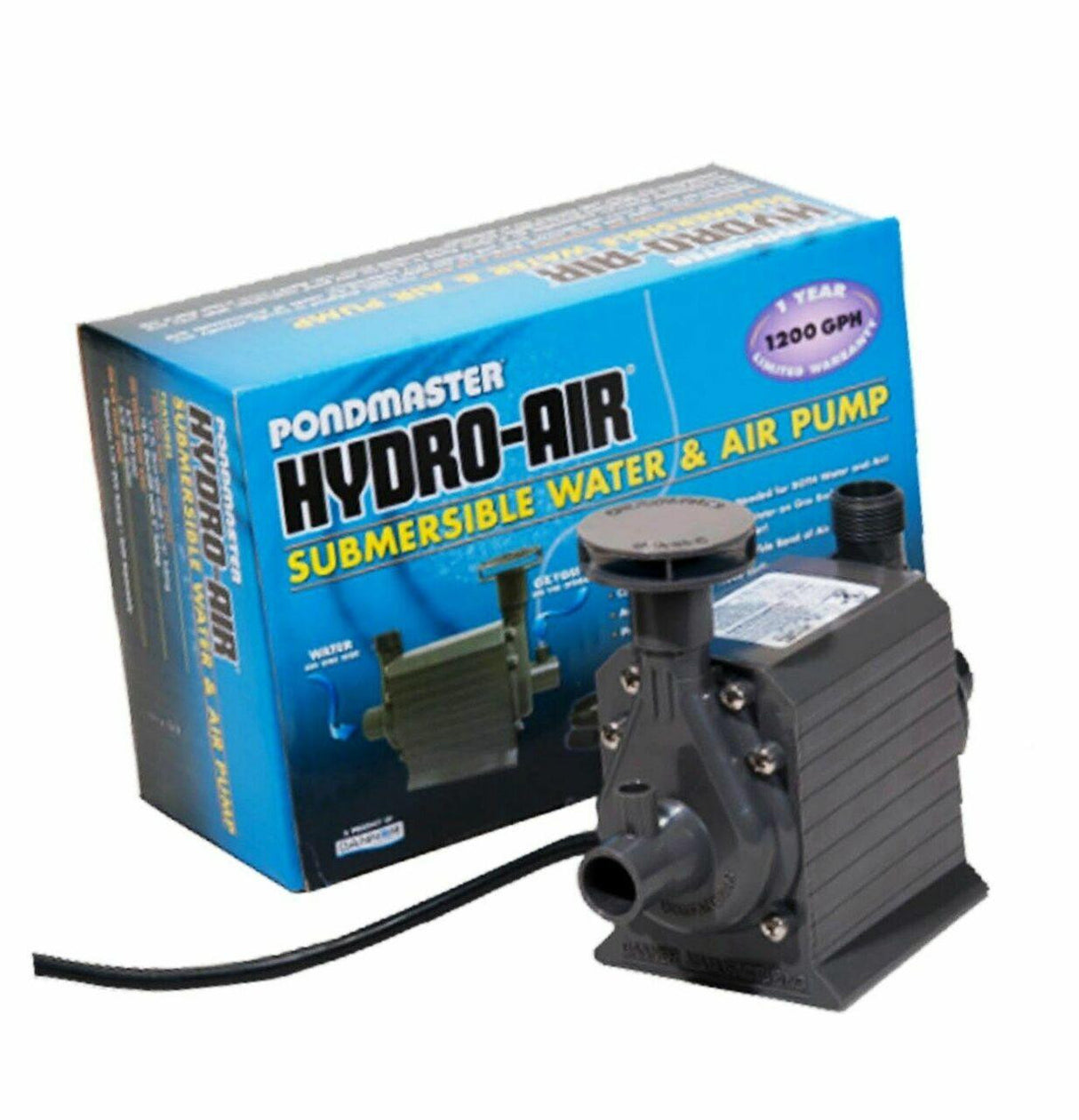 Danner MFG Danner 02795 Pondmaster Hydro-Air 1400 gph Air and Water Pump