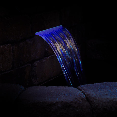 Danner MFG Pondmaster 03755 Blue LED Lighted Spillway - 12