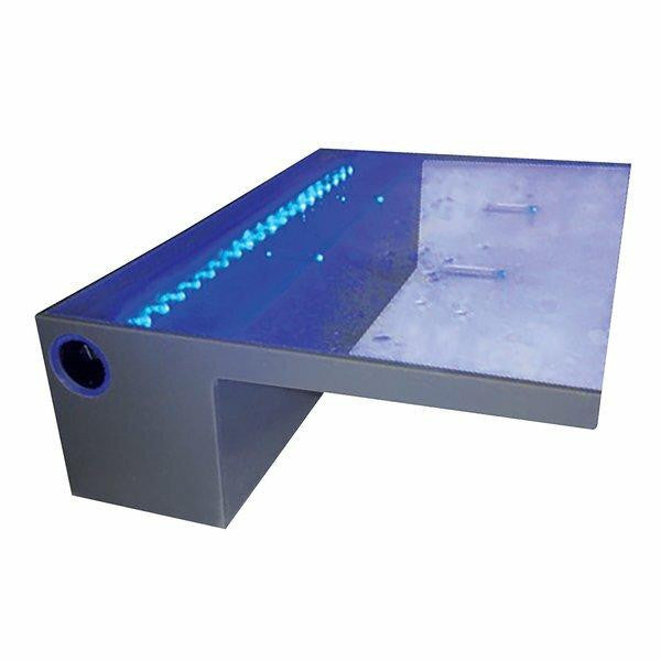 Danner MFG Pondmaster 03755 Blue LED Lighted Spillway - 12