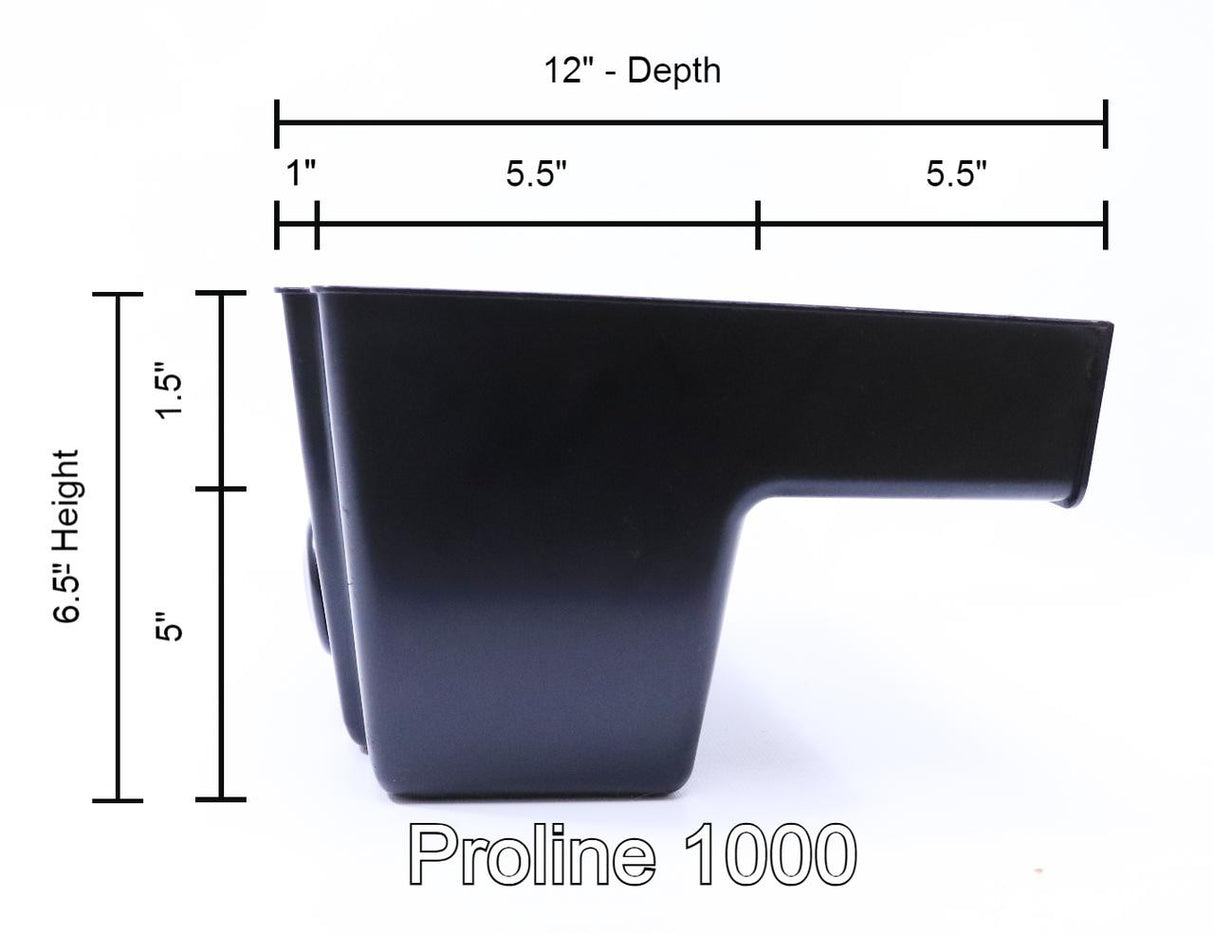 Pondmaster Waterfall Biofilter - Pro 1000 - Height & Depth Dimensions
