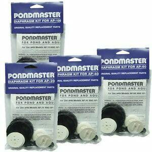 Pondmaster Replacement Diaphragm Kits | 4 Sizes