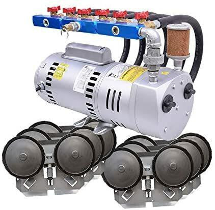 EasyPro PA100 Rotary Vane Aeration System or 1 HP