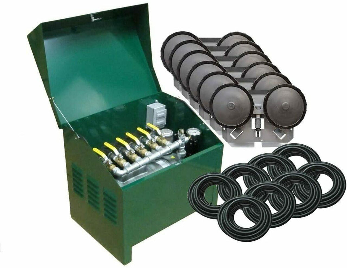EasyPro PA100D Deluxe Sentinel Rotary Vane Aeration System | 1 HP Kit