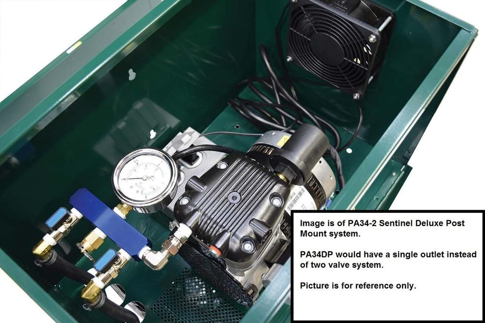 Deluxe Post Mount System with PA34DP aerator kits