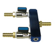 EasyPro Two-Way Air Splitter 3/8 x 3/8 for rocking piston compressors