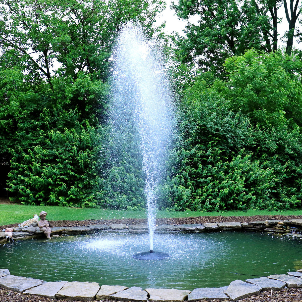 Custom Pro FT-6000 Gusher Nozzle - In Action