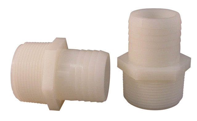 Fitting- Male adapter - 1 1/2" MPT x 1 1/2" barb (Metric)