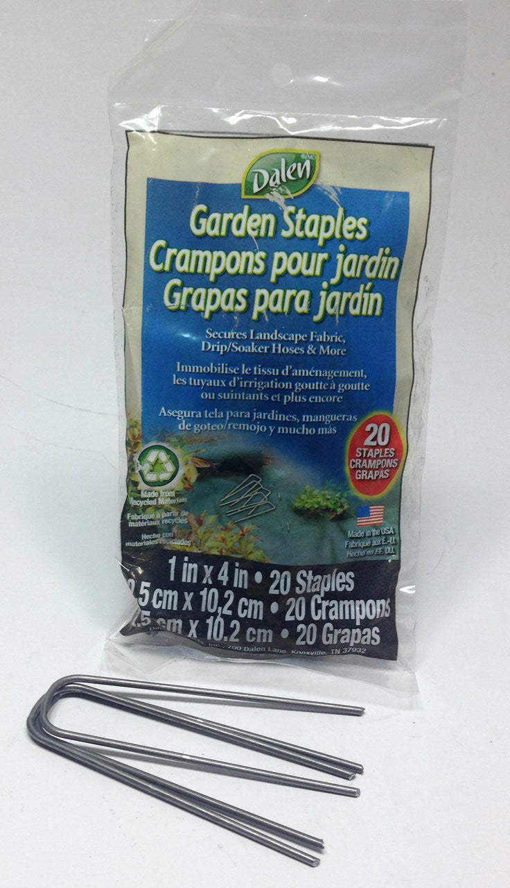 Garden Staples 4" Long (20 pack)