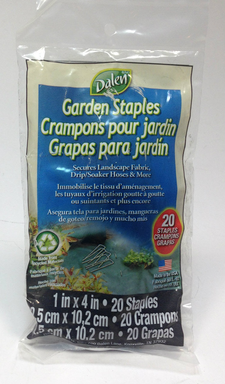 Garden Staples 4" Long (20 pack)