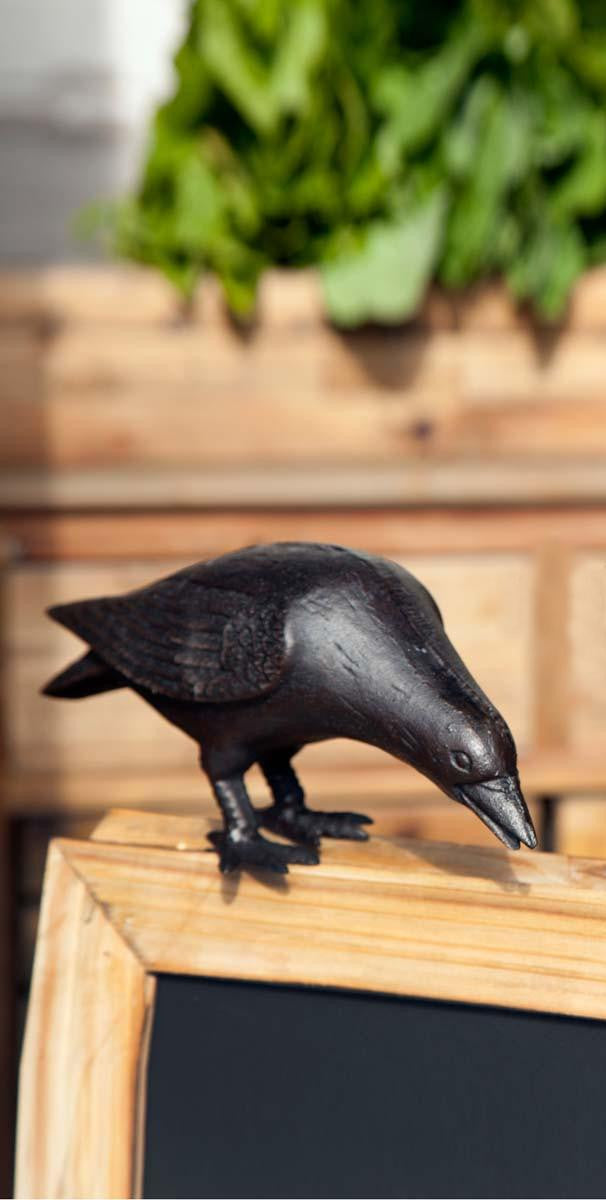 Green Vista Cast Iron Crows