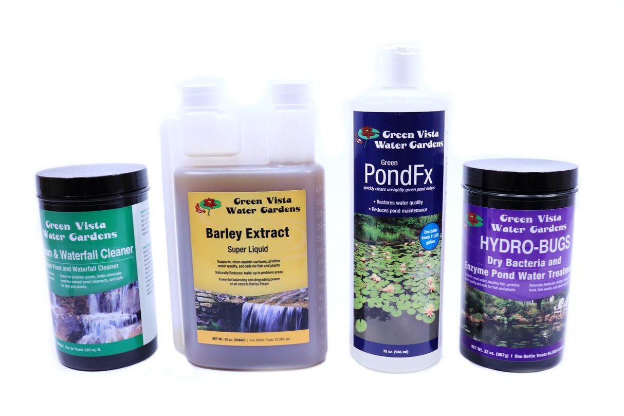 Green Vista Fantastic Four Natural Algae Control Bundle