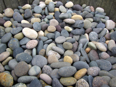 Mixed Unpolished Mexican Beach Pebbles (Sample)