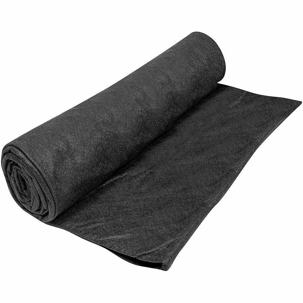 Green Vista Pond Underlayment- Black Heavy Duty Geotextile Fabric