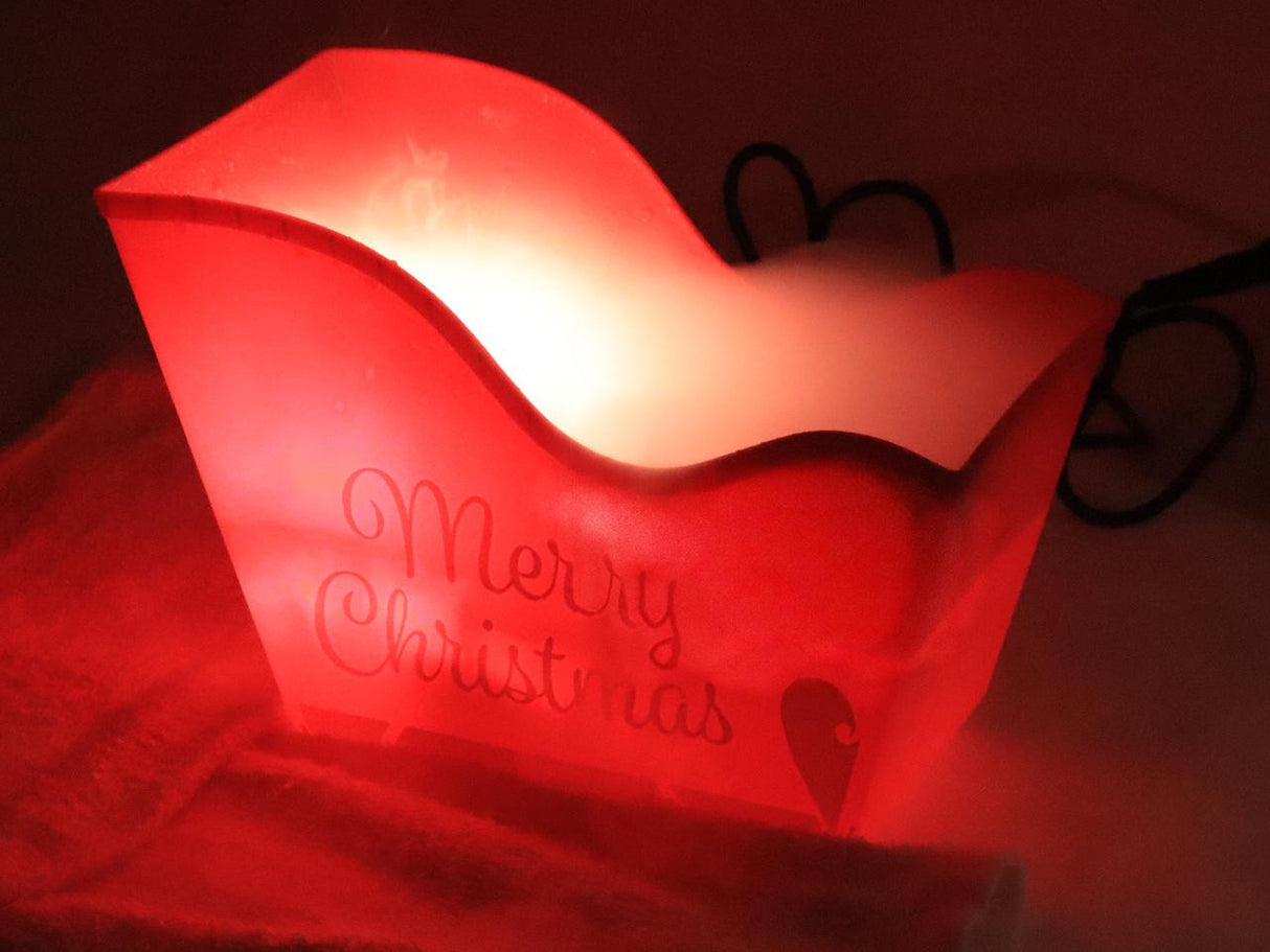 Sleigh with White Light
