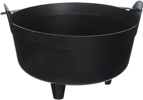 Green Vista 9" Witches' Black Cauldron - Wire Handle