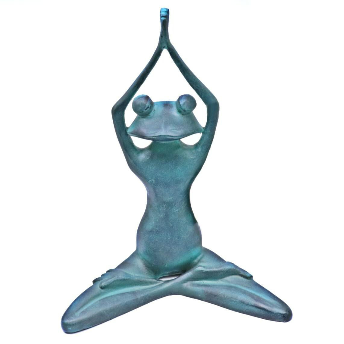 Green Vista Zen Frog Sculptures