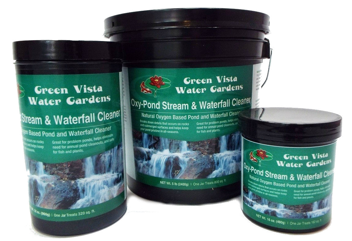 Oxy-Pond Stream & Waterfall Cleaner | Removes String Algae