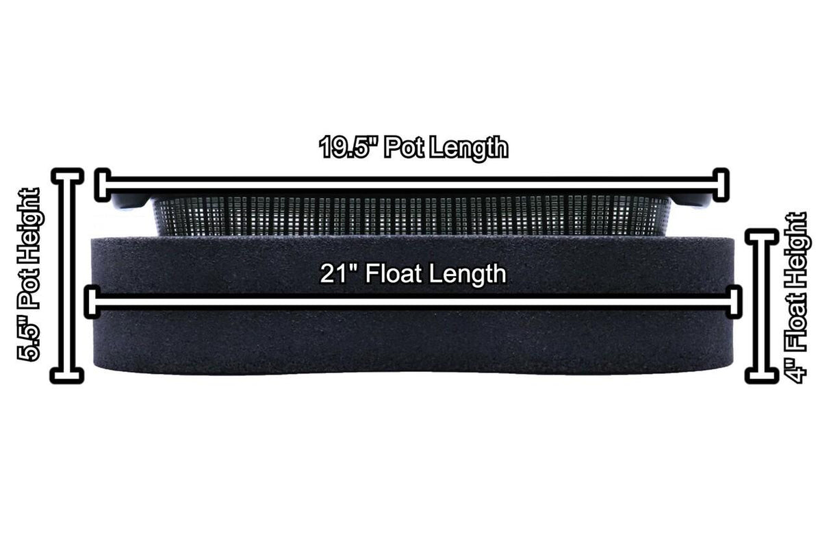 Laguna Aquatic Plant Pot - Rigid Mesh Basket with Float