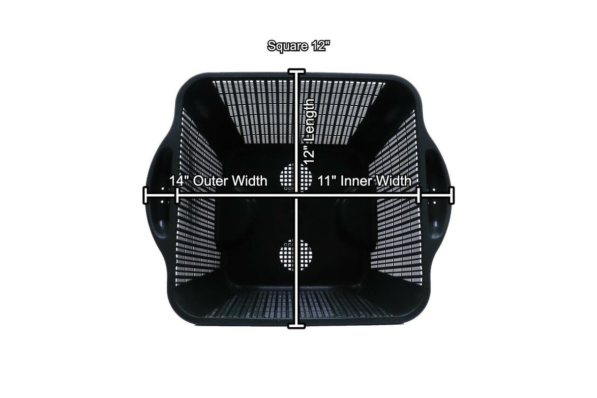 Square Rigid Mesh Aquatic Plant Pot