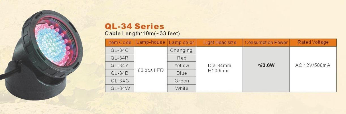 Magic Pond 60 LED Color Changing