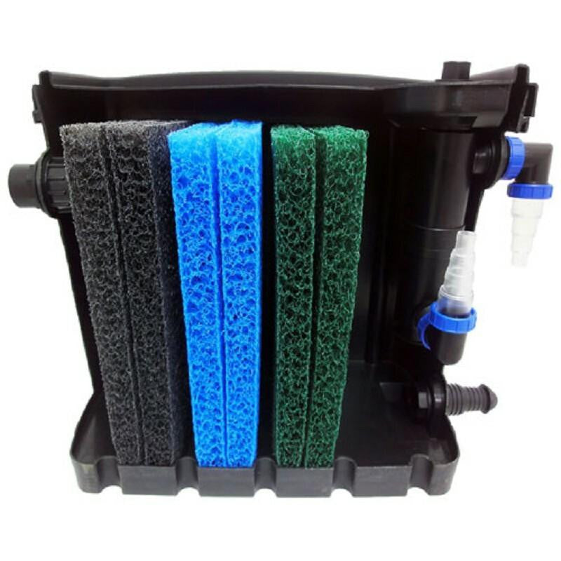 Six Matala Filter pads to catch all sizes of particles