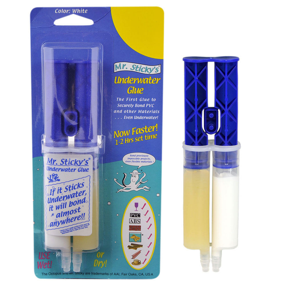 Mr. Sticky's Underwater Glue - pond liner repair