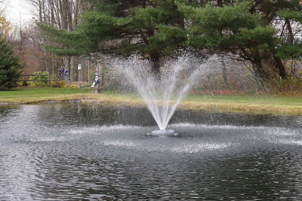 EasyPro ACF2N 24" Floating Fountain Head w/ Wide Umbrella Nozzle - Classic wide V water pattern