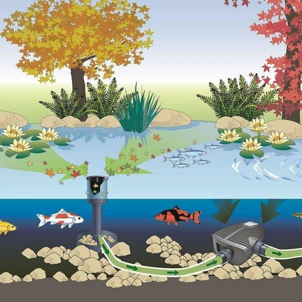 Oase 57395 AquaSkim 40 In-Pond Skimmer