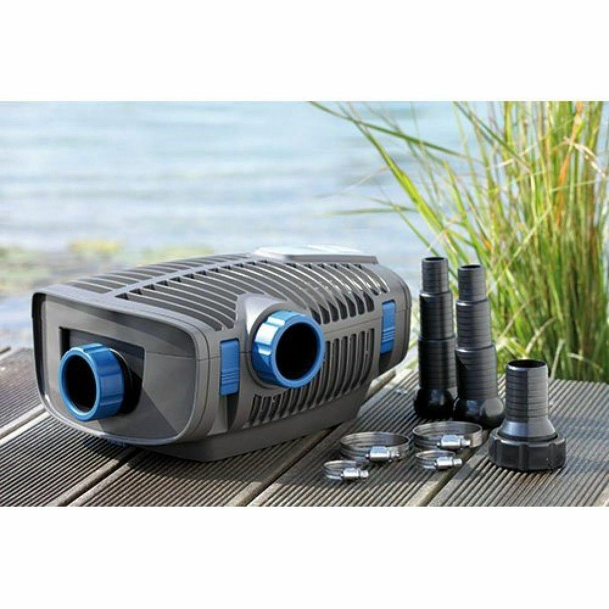 AquaMax Eco Premium Pump with Multi-Barb Adapters