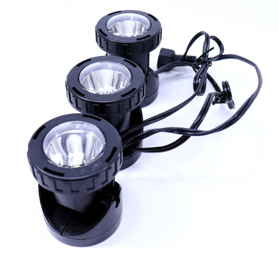 3-LED White Spotlight