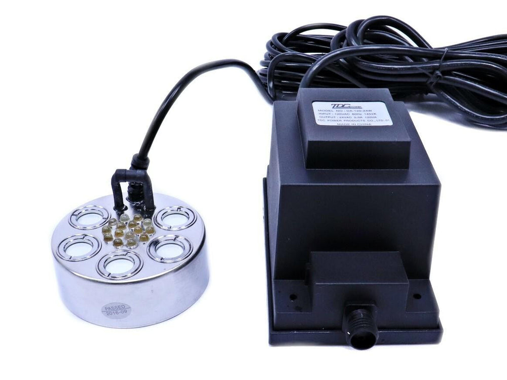 Ocean Mist DK5-24C-2 5-Head Fogger with 15 Color Changing LEDs