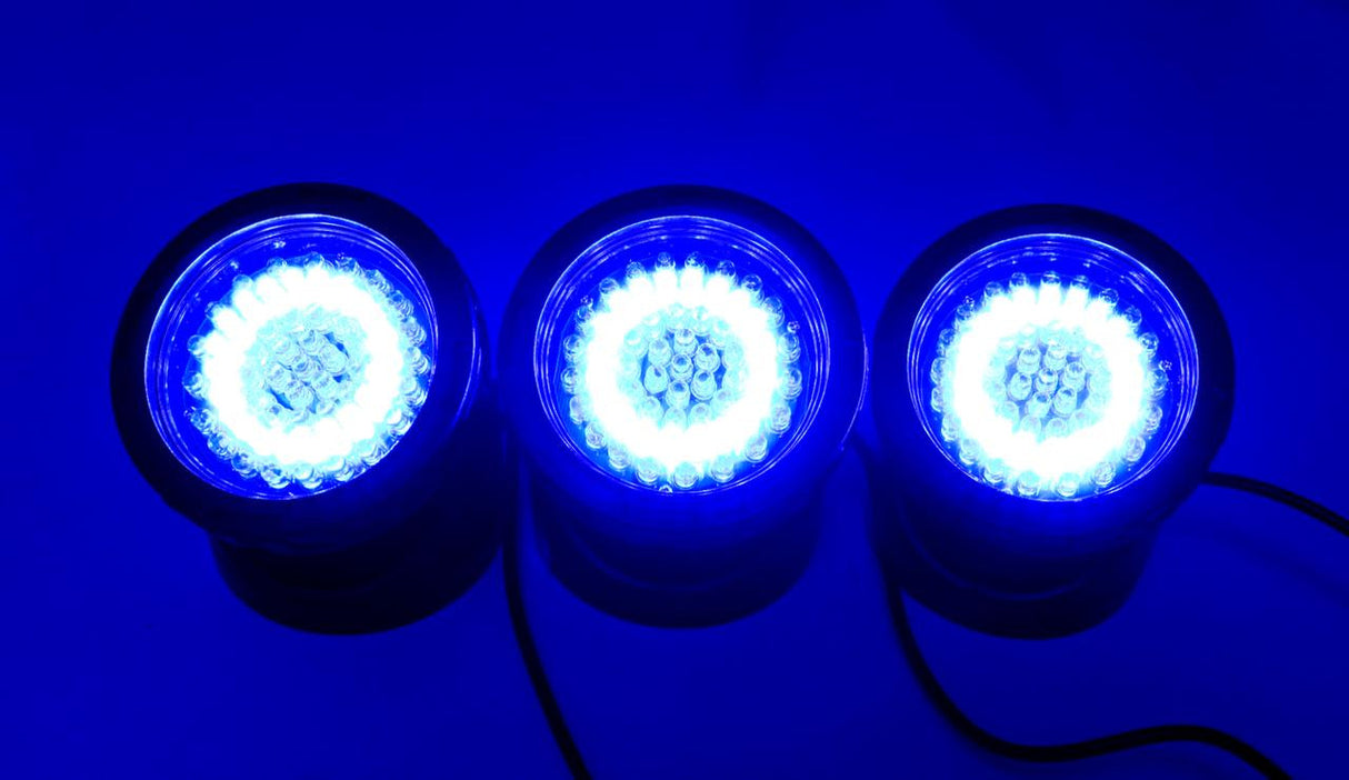 Ocean Mist Magic Pond 60 LED Color Changing Spotlight - 3-Pack