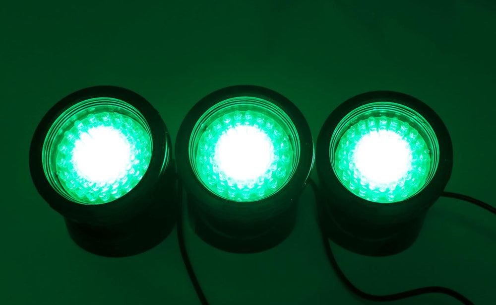Ocean Mist Magic Pond 60 LED Color Changing Spotlight - 3-Pack