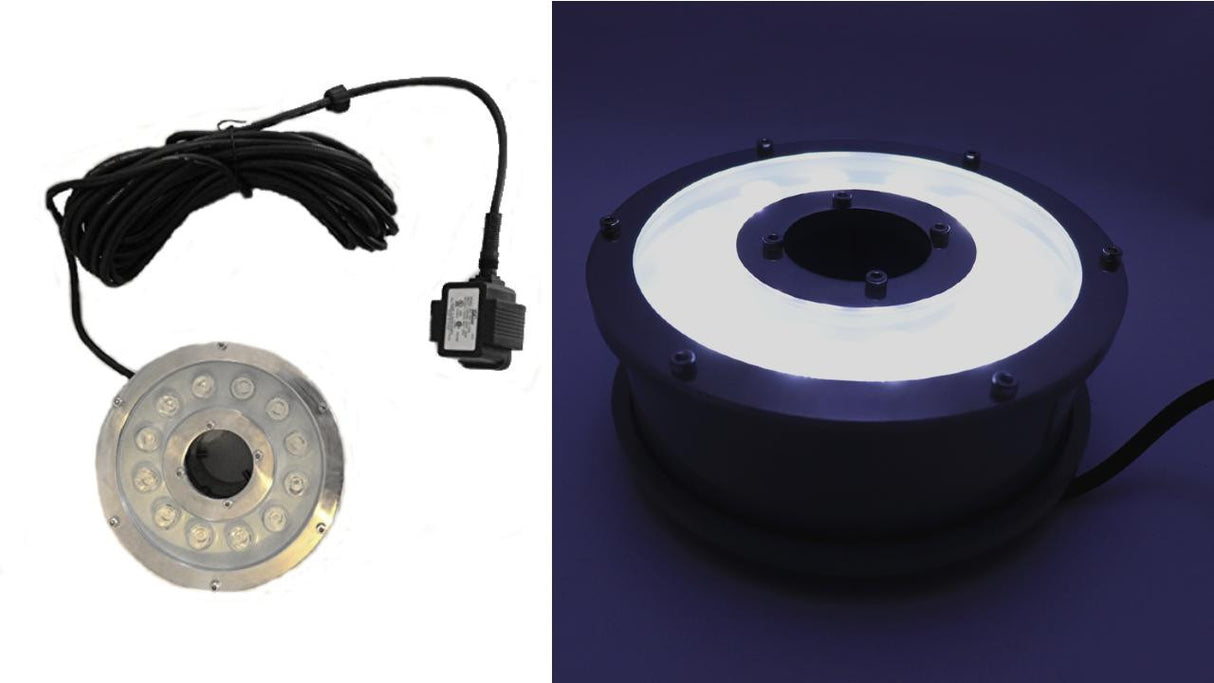 Ocean Mist Professional LED Ring Light for Large Fountains