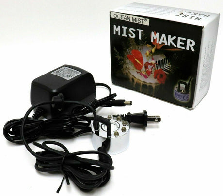 Ocean Mist Ultrasonic Fogger with 6 LED Lights - Red