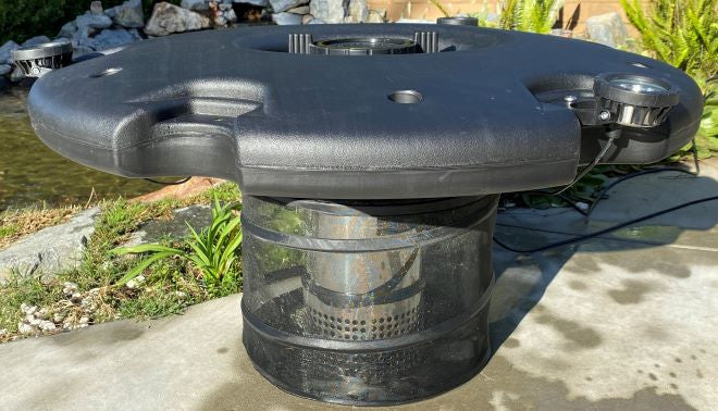 Ocean Mist Fountain Pump Filter Net Basket - With Fountain