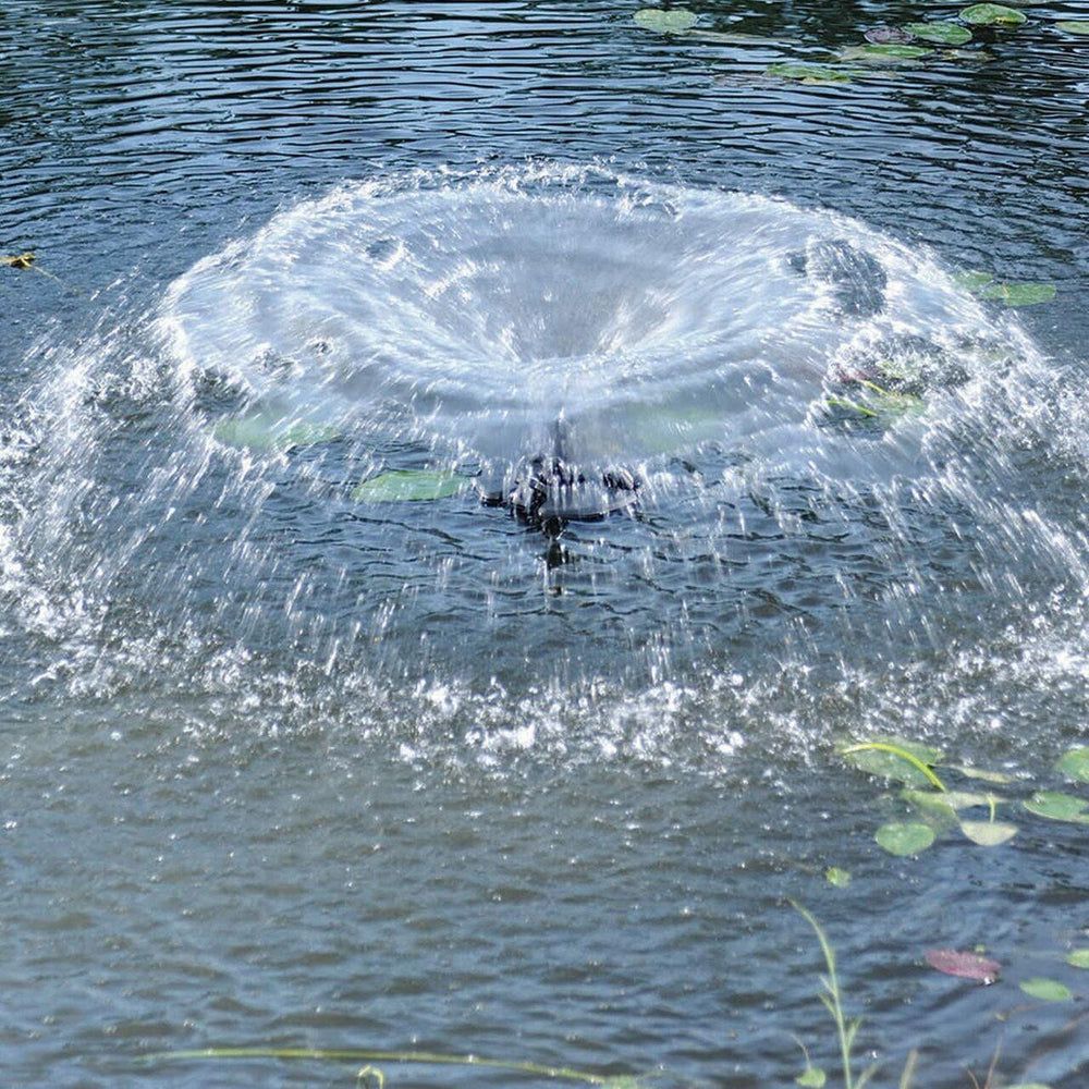 Pond Boss Floating Fountain w/ Lighting
